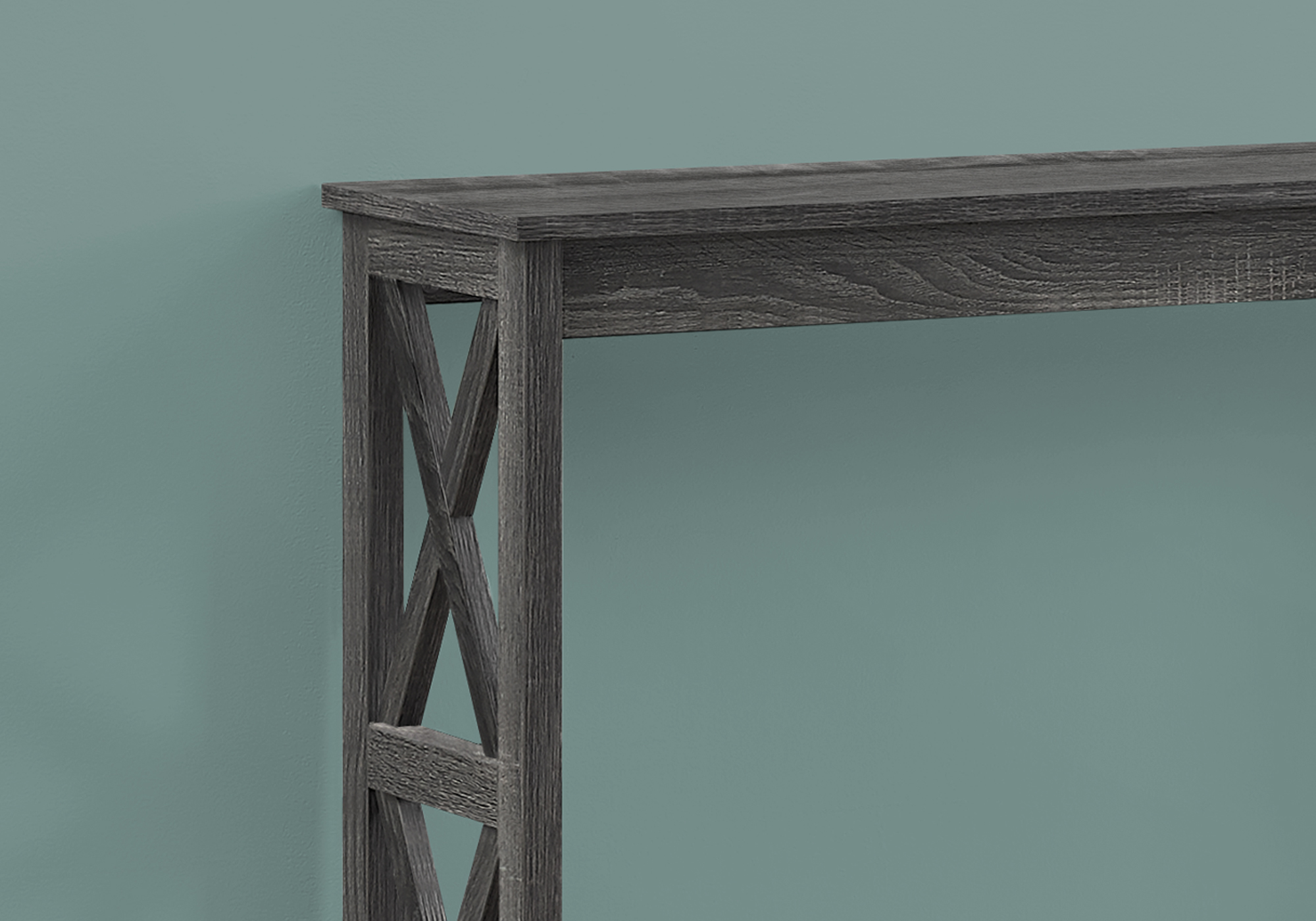 ACCENT TABLE - 48"L / GREY HALL CONSOLE